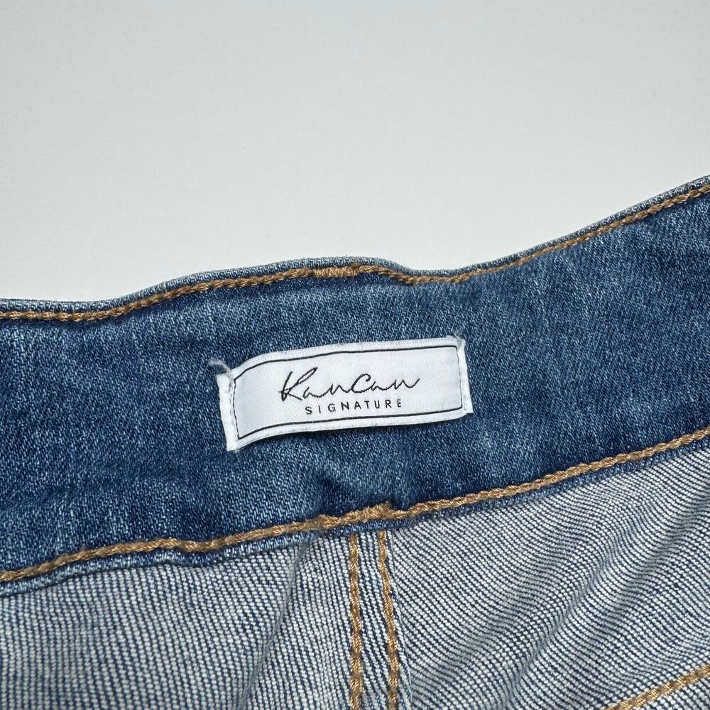 KanCan Signature | Distressed Kurvy Mid-Rise Skinny Jean - Picture 6 of 8